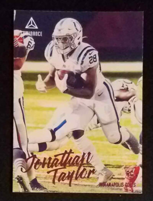 2020 Chronicles #215 Jonathan Taylor Luminance Pink Rookie EX-MINT (indentation)