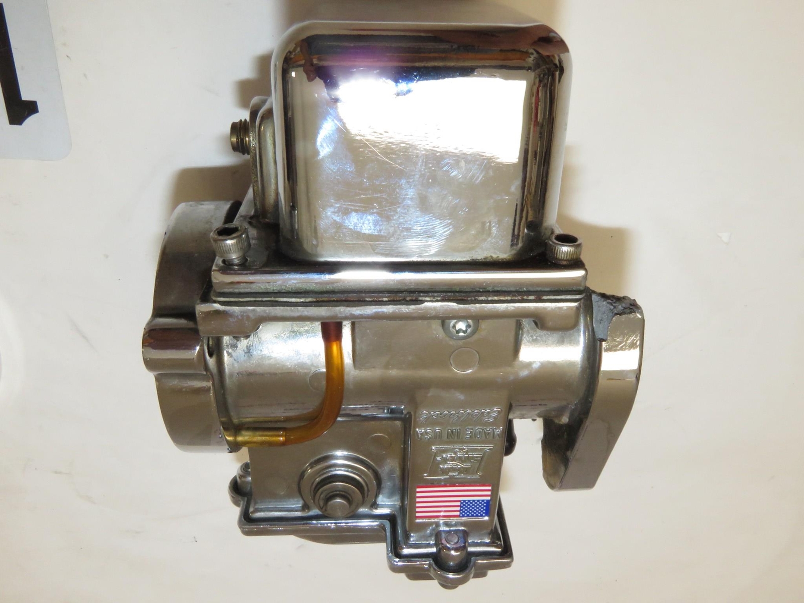 EDELBROCK Qwiksilver 38mm Carburetor with Air Cleaner Harley Davison