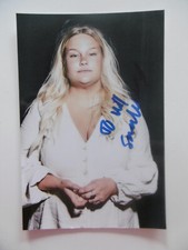 Sarah Klang autograph signed 10x15 cm picture