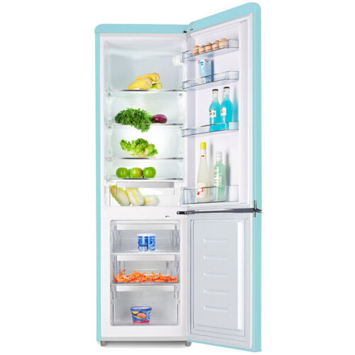 WOLKENSTEIN Kühl-Gefrierkombination Retro Kühlschrank KG250.4RT LB blau 249L - Bild 3 von 4