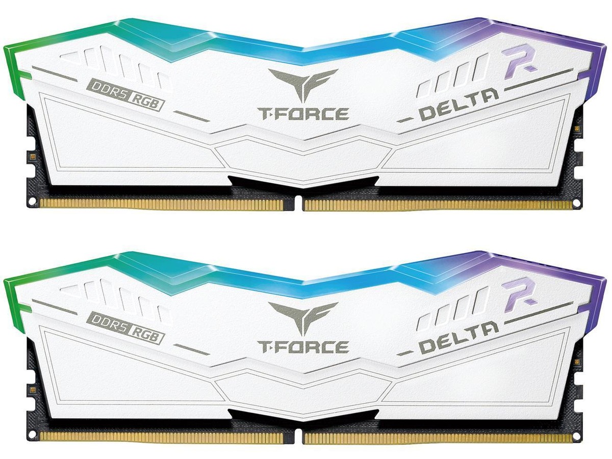 【新品未開封】DDR5-6400 32GB(16GB×2) Team Team T-Force Delta RGB 32GB (2 x 16GB) 288-Pin PC RAM DDR5 6400