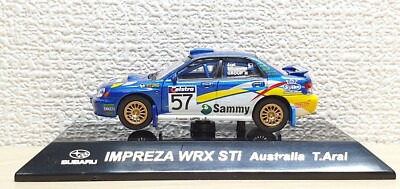1/64 CM's SUBARU IMPREZA WRX WRC STI 2002 Rally Australia T.Arai