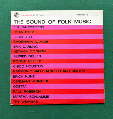 LP The Sound of Folk Music (Sampler) Vanguard 1961