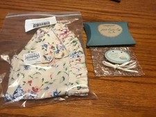 New Longaberger Small Easter 2003 Fabric Liner And Tie On  In Spring Floral