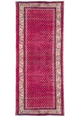 3x10 Authentic Handmade Semi-Antique Mir Runner B-71755