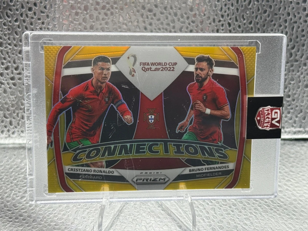 2022 Panini Prizm World Cup Qatar Cristiano Ronaldo #7 - огромный