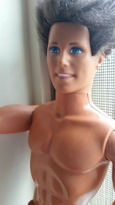 ken doll with rooted hair