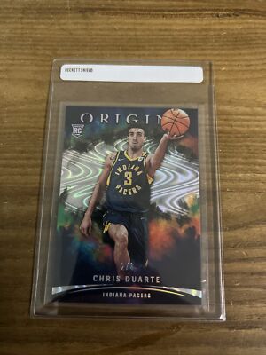 Chris Duarte 2021-22 Panini Origins FOTL Exclusive RC Rookie Swirl 2/3 