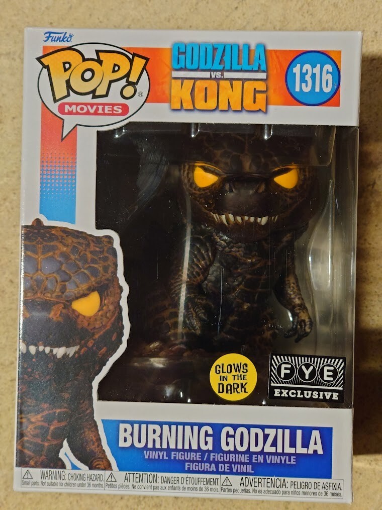 fye funko pop godzilla