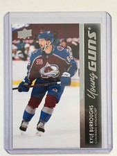 2021-22 Upper Deck Young Guns #206 Kyle Burroughs - Colorado Avalanche