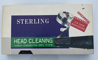 Video Cassette Head Cleaner Dry Type by Sterling