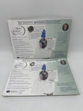 TWO Creative Memories RULED 5x7 White Scrapbook Pages RCM-5R New Sealed