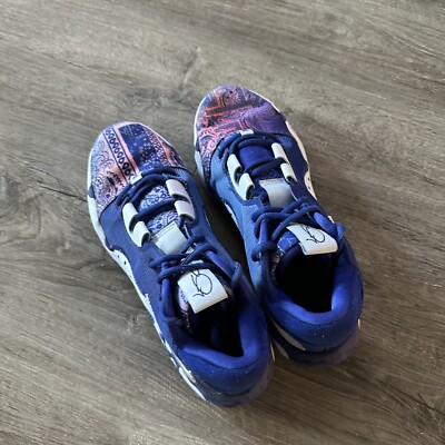 RARE Nike PG 6 Blue Paisley Royal Mens Basketball Shoes DC1974 400