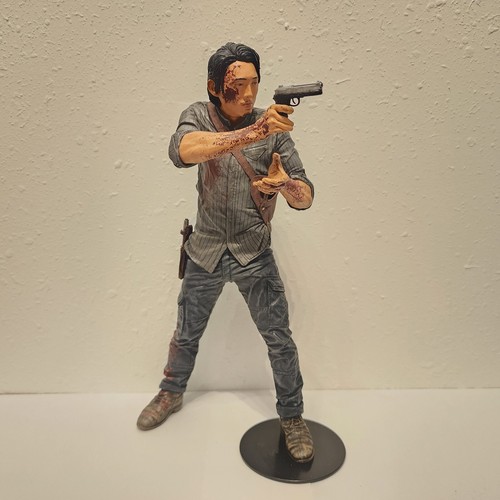 Mcfarlane The Walking Dead GLENN 10" Figure OPEN BOX - Picture 2 of 5