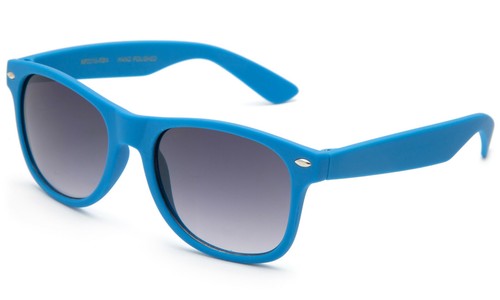 Kids Sunglasses Boys Girls Retro Rubberized Soft Frame AGE 3-12 UV 100% - Picture 3 of 13