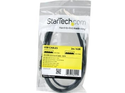 StarTech.com 2m USB 2.0 A to A Cable - M/M - USB a male to a male cable USB2AA2M