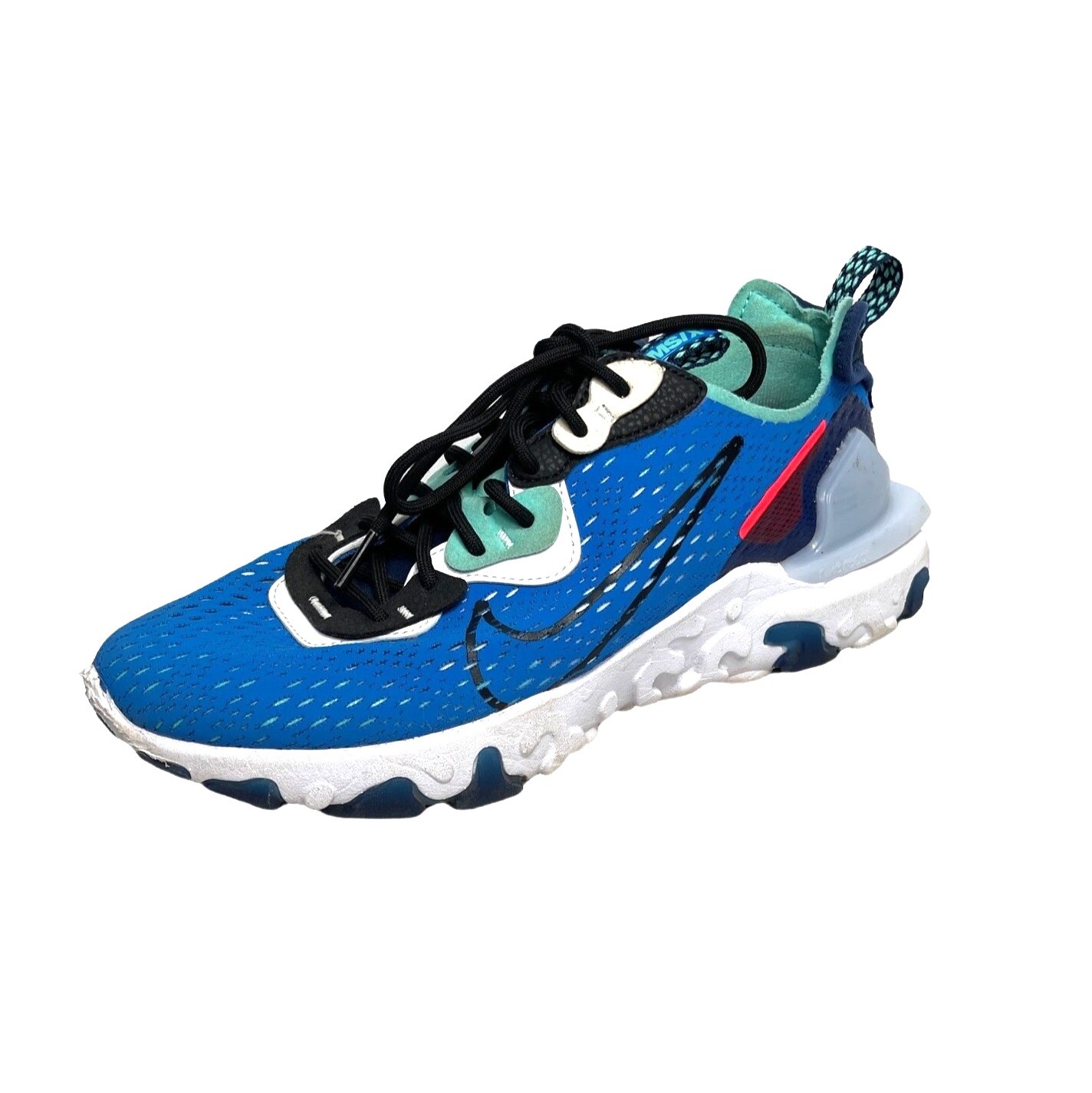Nike React DIMSIX Blue 8 Mens Sneakers 