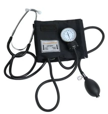  Adult Blood Pressure BP Cuff Kit With Stethescope