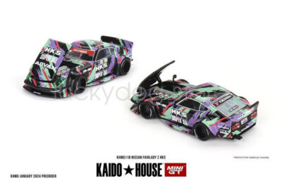 Kaido House x MINI GT 1:64 Fairlady Z HKS Diecast Model Car | eBay