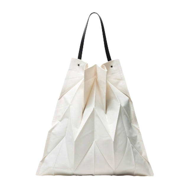 Pleats Please by Issey Miyake Square Pleats Bag - Ivory