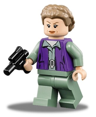 NEW GENERAL LEIA STAR WARS MINIFIG figure minifigure princess 75140