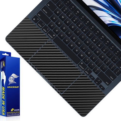 ArmorSuit Apple Macbook Air M2 13,6" (2022) Deckel/Handauflage und Vollcarbon-Häute - Bild 12 von 15