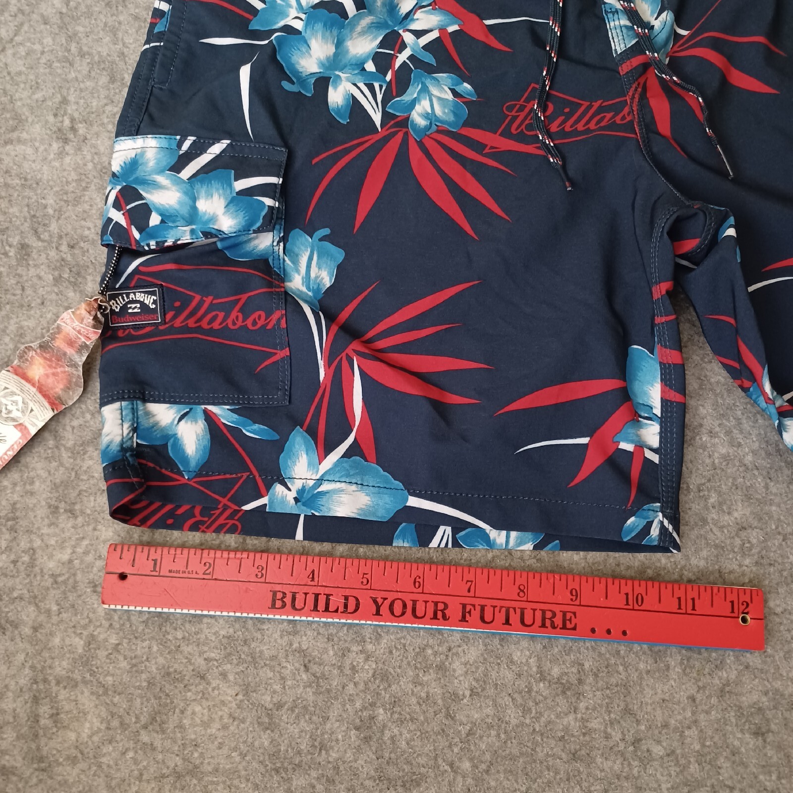 Billabong x Budweiser Board Men Shorts Large Blue Sur… Gem