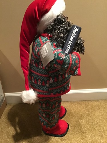 Pigiama Babbo Natale afroamericano BEDTIME STORIES Dillards Southern Living - Foto 6 di 11
