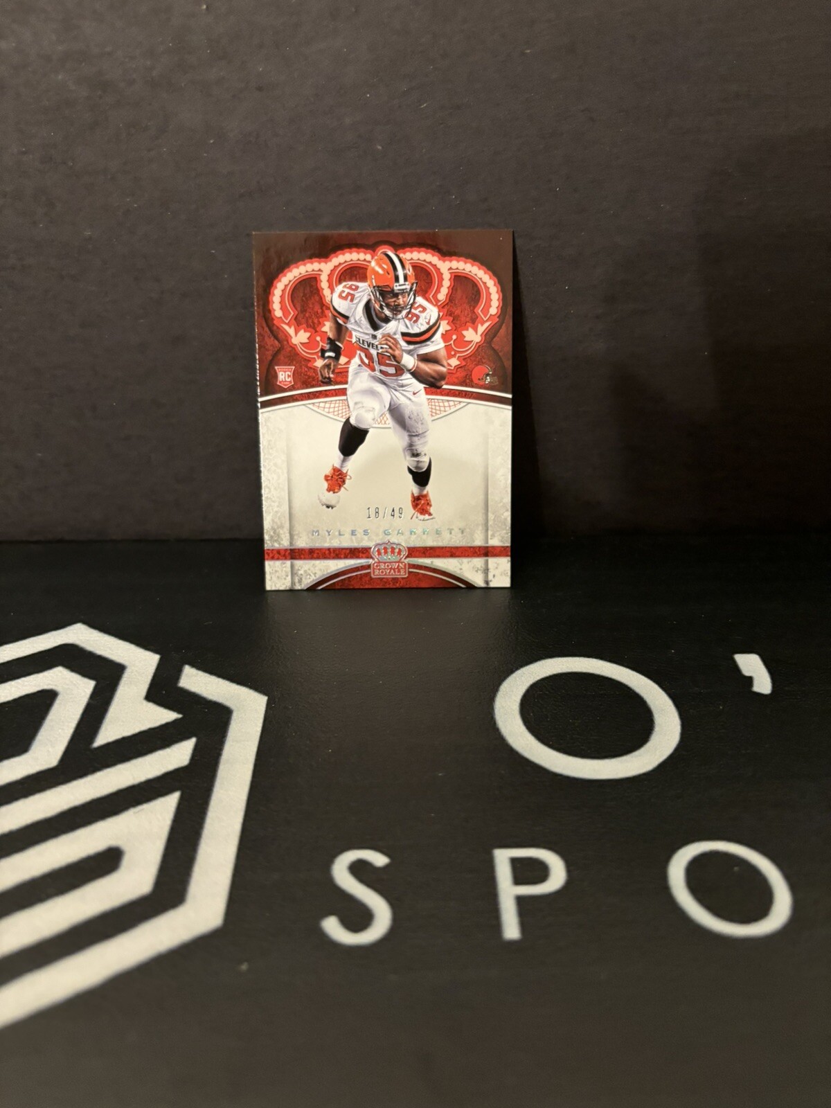 Myles Garrett Panini Crown Royale #81 Platinum