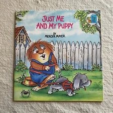 Just Me and My Puppy  (Little Critter) by Mercer Mayer Vintage Paperback 1985