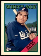 1988 Topps Traded Tiffany Mark Salas . Chicago White Sox #99T