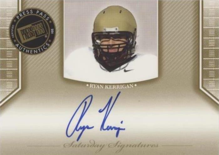 2011 Press Pass Legends Ryan Kerrigan #SS-RK - 1 of 2