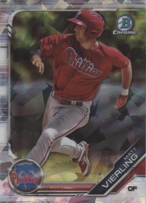 2019 Bowman Chrome Draft Sapphire Edition - Matt Vierling #BDC-181 - 1 of 1