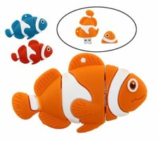 2.0 16gb 32gb 64gb 128gb Clown Fish Sea Ocean USB Flash Thumb Drive USA Shipper