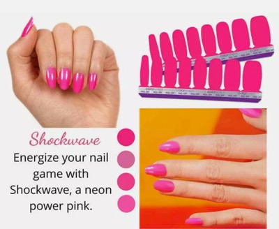 Color Street Shockwave Neon Hot Pink Solid Mani Limited Free Shipping Ebay