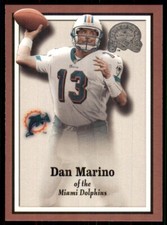 2000 Fleer Greats of the Game #54 Dan Marino Miami Dolphins
