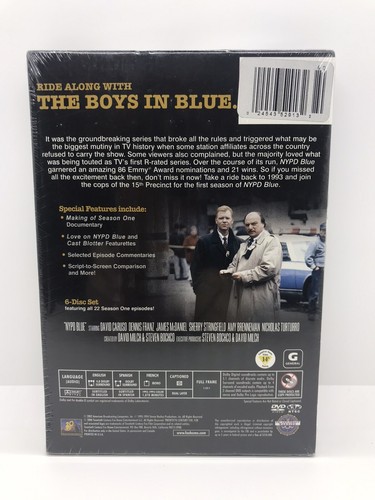 NYPD Blue: Season 01 • DVD • 6 Discs • 2008 #NewSealed# - Picture 2 of 3
