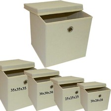 Foldable Storage Boxes Collapsible Box Boxes Home Clothes Organizer Fabric Cube