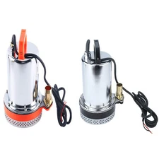 DC 12V Farm & Ranch Solar Water Pump Submersible Well booster Pump Orange/ Black