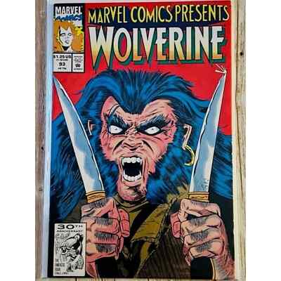 1992 Marvel Comics- Marvel Comics Presents Wolverine #93 Comic