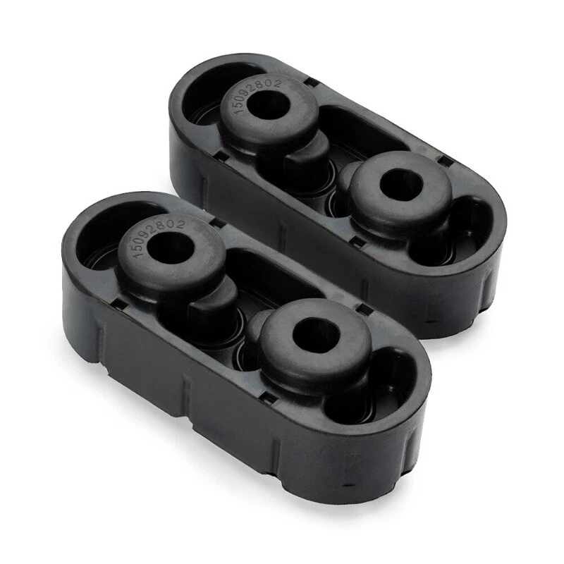 Aislador de suspensión de silenciador de tubo de escape 2 piezas para Chevy GMC Cadillac 15092802 Foto 3 de 4