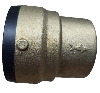 SharkBite 42mm Anschlag Endkappe. Push Fit Messing Wasser. SB0442E.