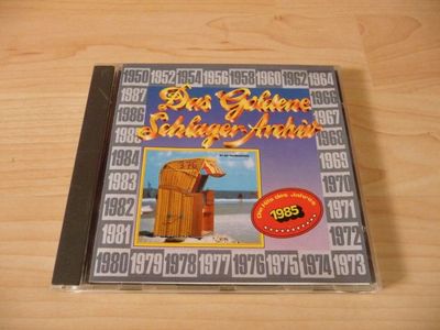 CD Das Goldene Schlager-Archiv 1985: Modern Talking Opus Relax Sandra Falco Wind