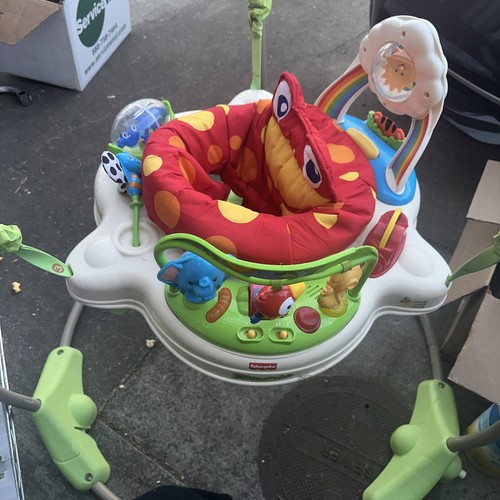 Fisher-Price Rainforest Jumperoo, freestanding baby activity center K6070-999A