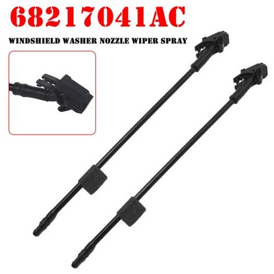 2X Windshield Washer Nozzle Wiper Spray 68217041AC für Dodge Challenger 2015-23