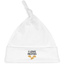 'I Love Pasties' Baby Beanie Hat BH00038284