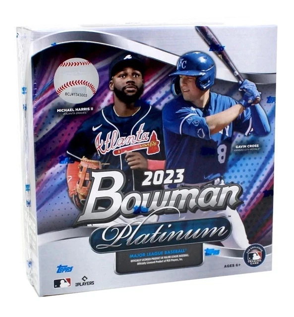 2023 BOWMAN PLATINUM BASEBALL MONSTER BOX - RIP + SHIP