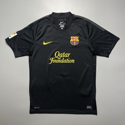 BARCELONA NIKE 2011/2012 FOOTBALL AWAY JERSEY #7 DAVID VILLA SIZE
