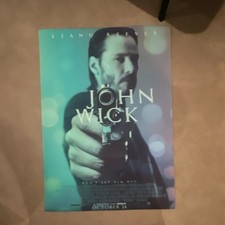 John Wick Movie Poster Reproduction October 24 Release