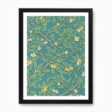 European Mountain Ash tree Vintage  Framed Wall Art Poster